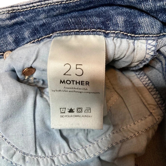 Mother "The Looker Ankle Fray" Jean. Sz: 25 - Picture 11 of 13